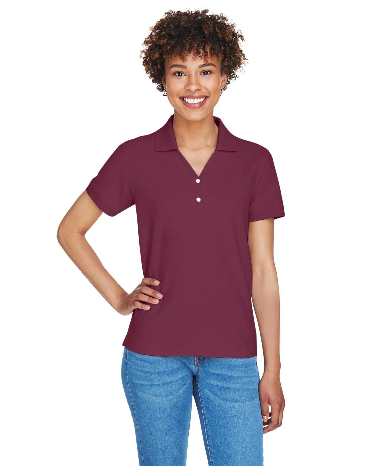 Ladies' Pima Piqué Y-Collar Polo 17 of 131