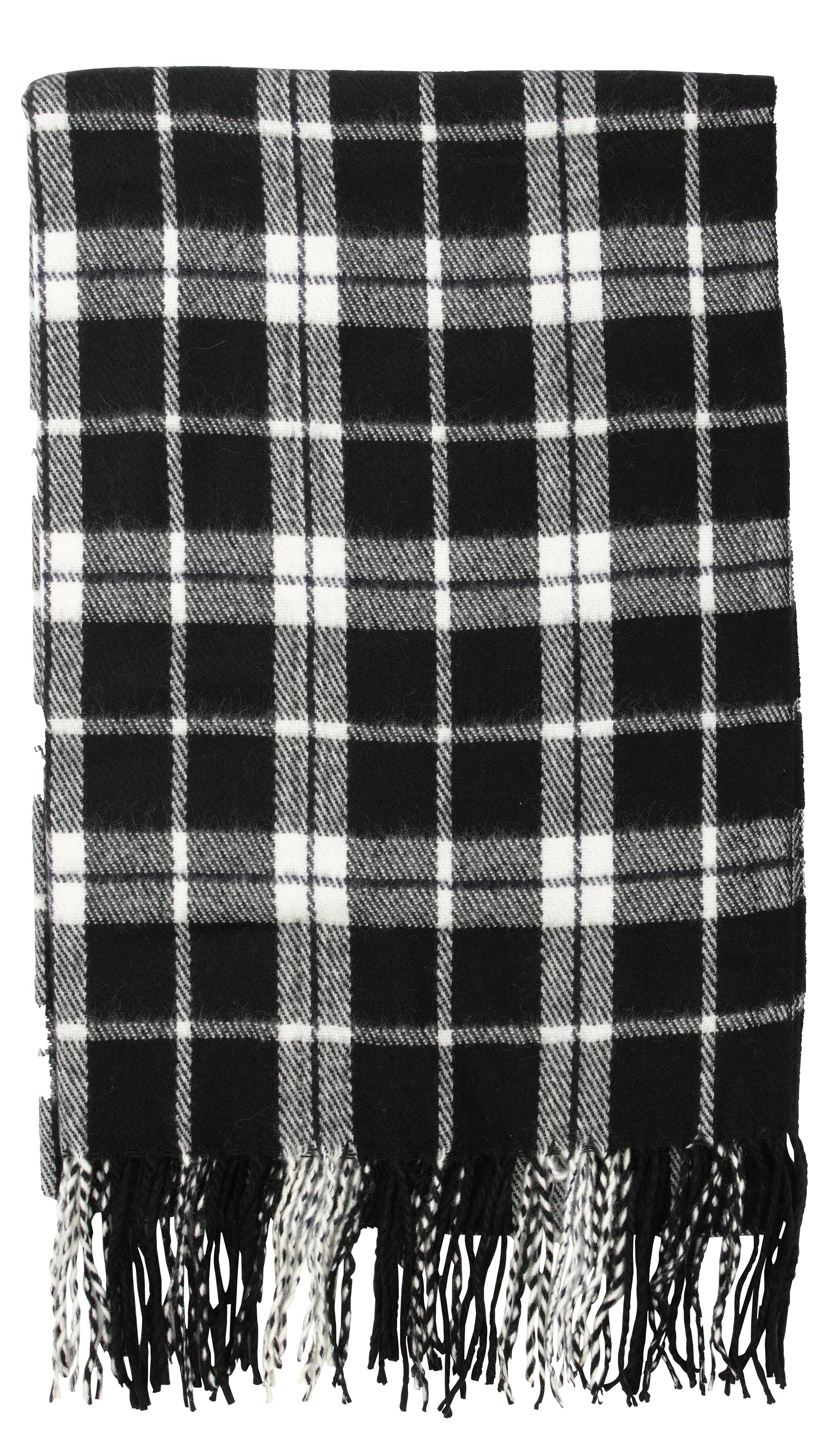 Plaid Blanket Scarf