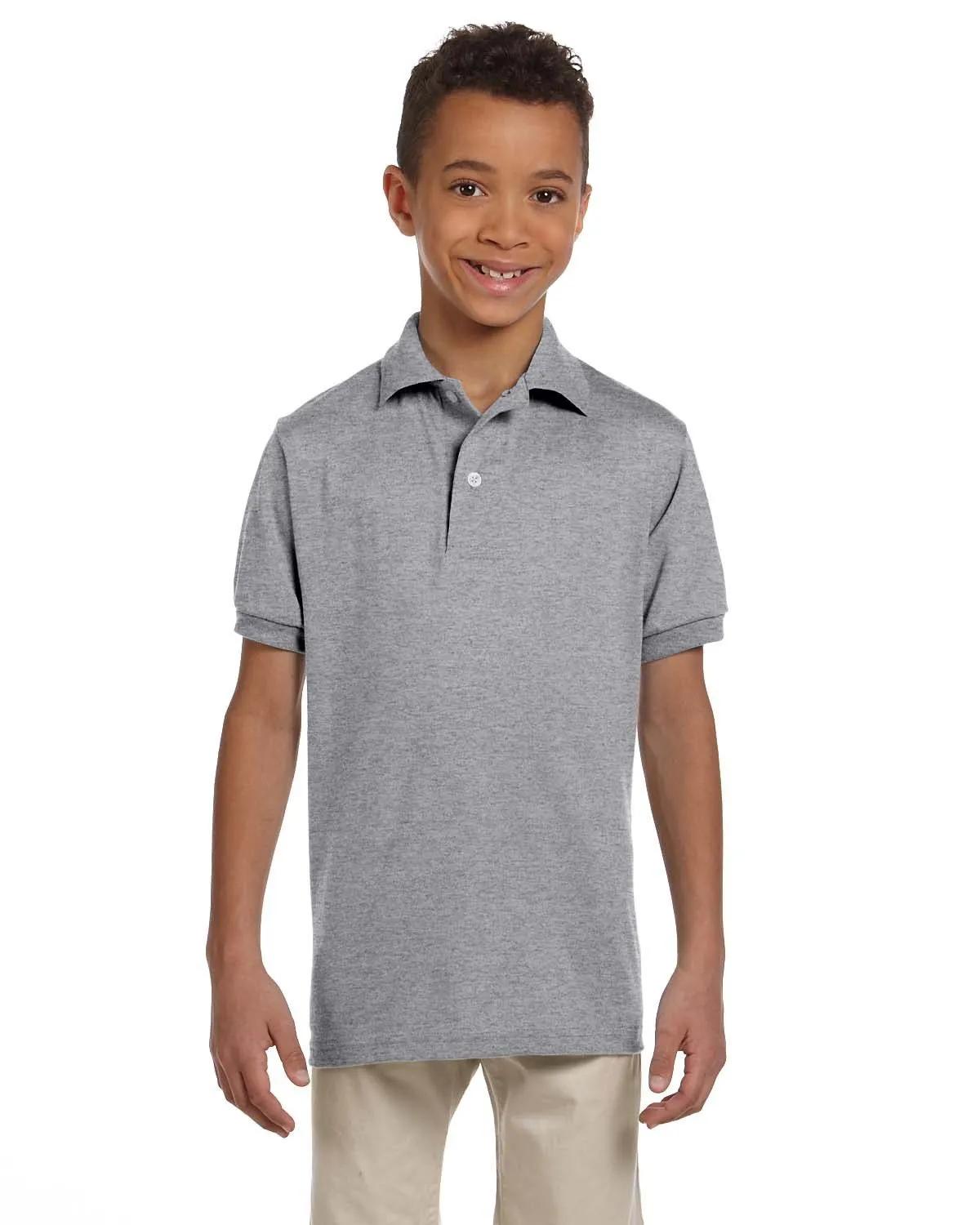 Youth SpotShield™ Jersey Polo 6 of 32