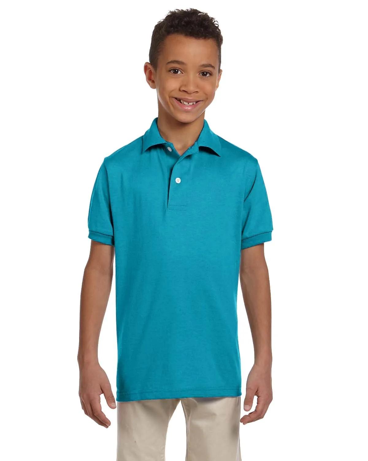 Youth SpotShield™ Jersey Polo 5 of 32