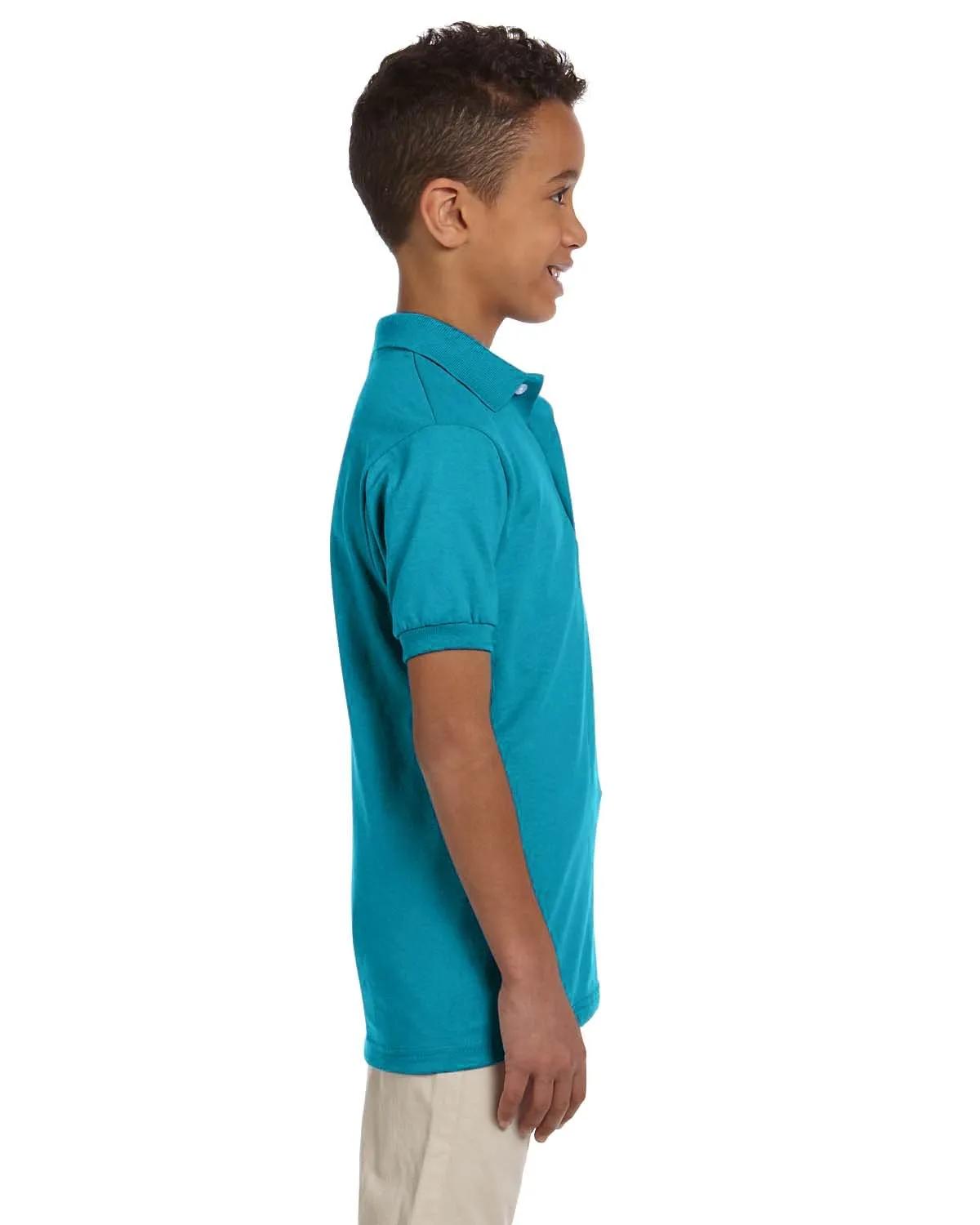 Youth SpotShield™ Jersey Polo 20 of 32