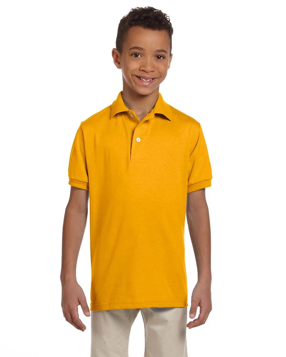 Youth SpotShield™ Jersey Polo 4 of 32