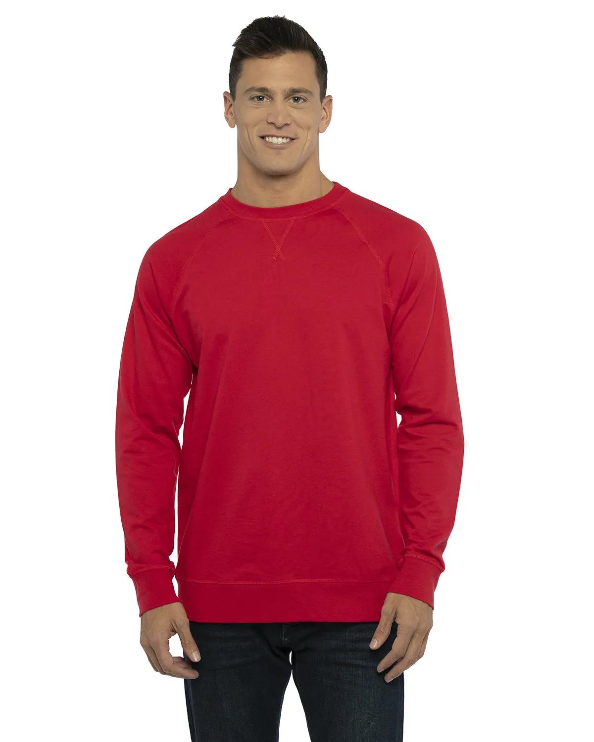 Unisex Laguna French Terry Raglan Sweatshirt 11 of 47