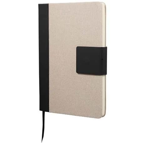 5.5" x 8.5" FSC® Recycled Canvas Bound Notebook 4 of 14