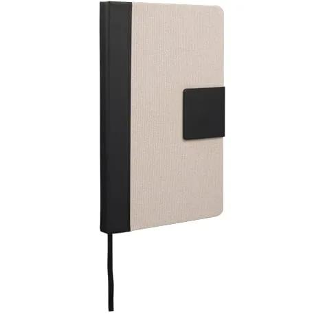 5.5" x 8.5" FSC® Recycled Canvas Bound Notebook 5 of 14