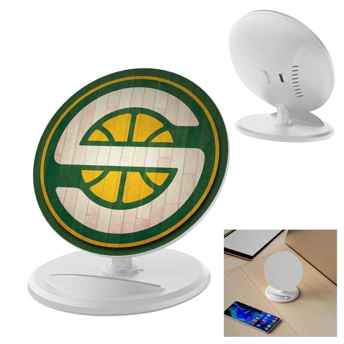 10W Round Wireless Charger & Stand 1 of 1