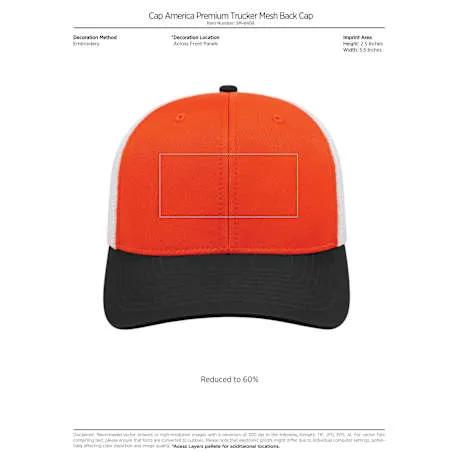 Cap America Premium Trucker Mesh Back Cap 162 of 185