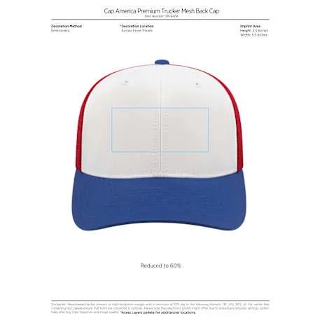 Cap America Premium Trucker Mesh Back Cap 174 of 185