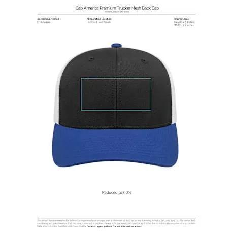 Cap America Premium Trucker Mesh Back Cap 147 of 185