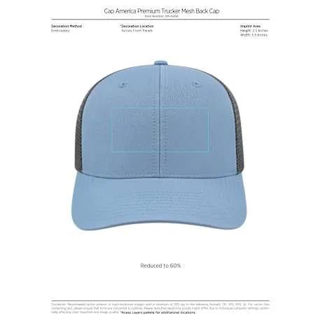 Cap America Premium Trucker Mesh Back Cap 141 of 185