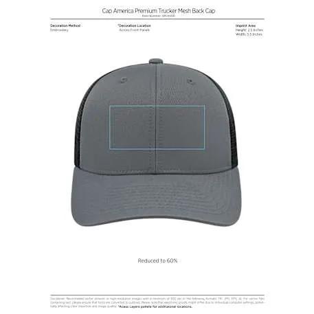 Cap America Premium Trucker Mesh Back Cap 156 of 185