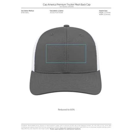 Cap America Premium Trucker Mesh Back Cap 155 of 185