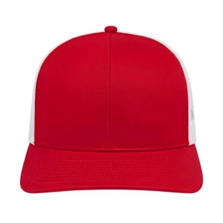 Cap America Poly/Cotton Trucker Mesh Back Cap