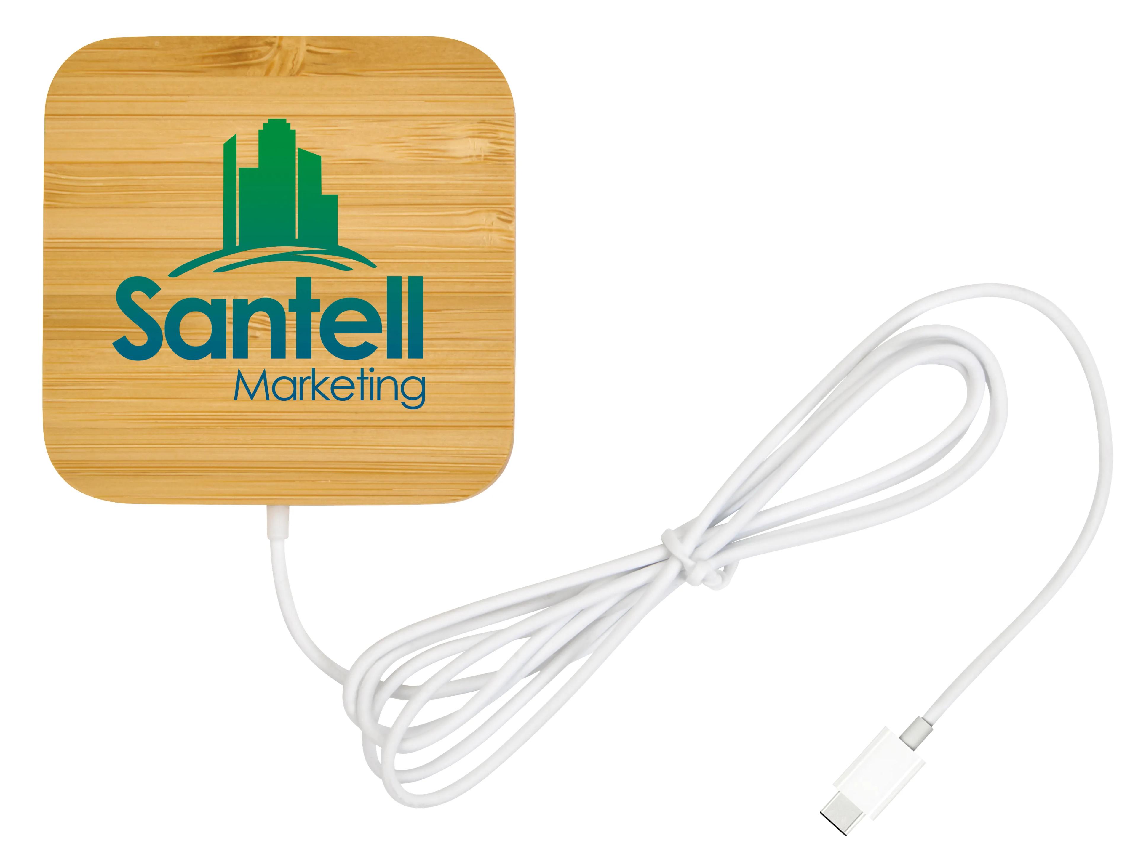 Bamboo Magnet-Hold 15W Wireless Charger 10 of 16