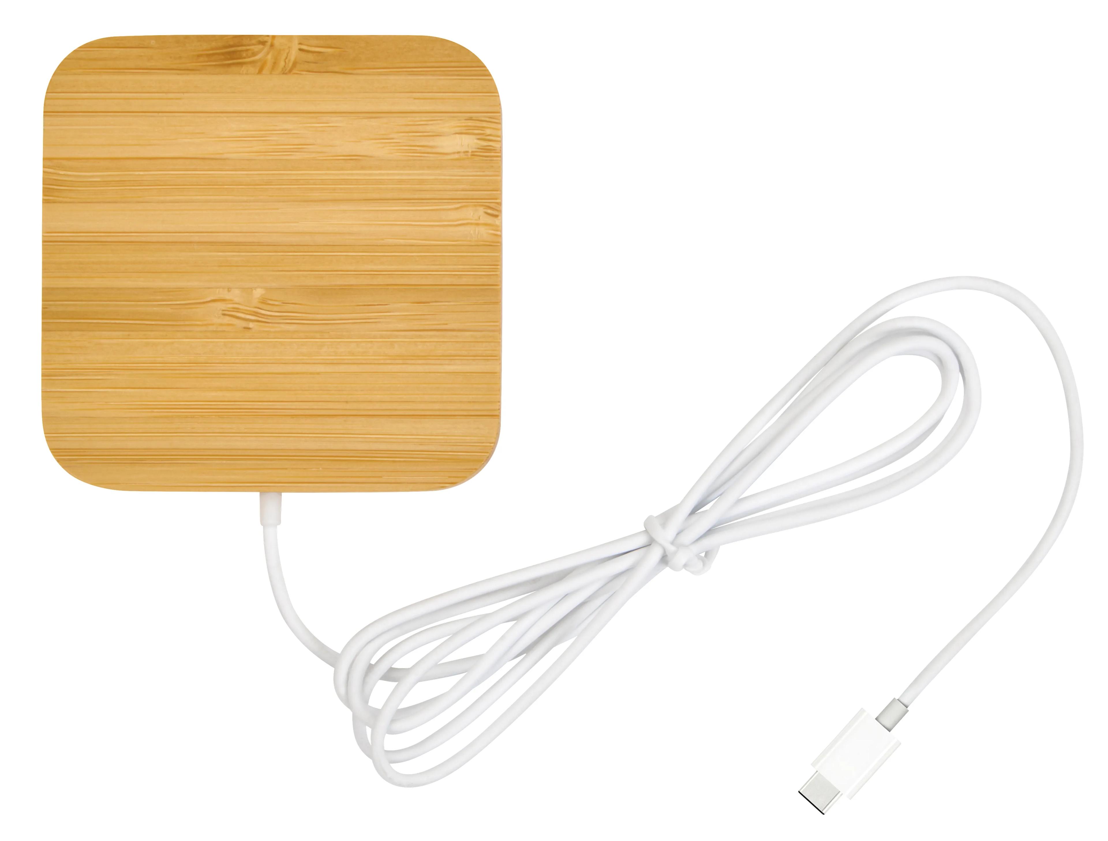 Bamboo Magnet-Hold 15W Wireless Charger 3 of 16