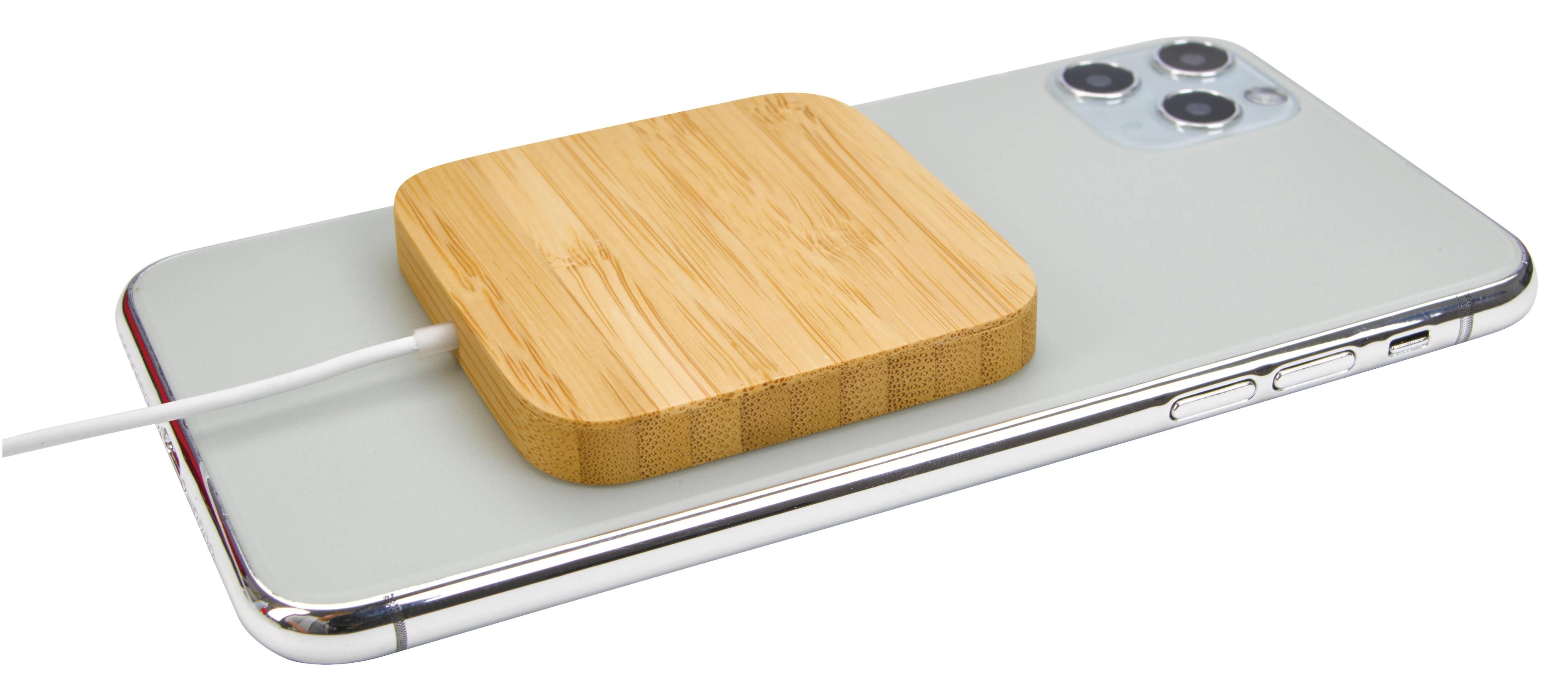 Bamboo Magnet-Hold 15W Wireless Charger 11 of 16