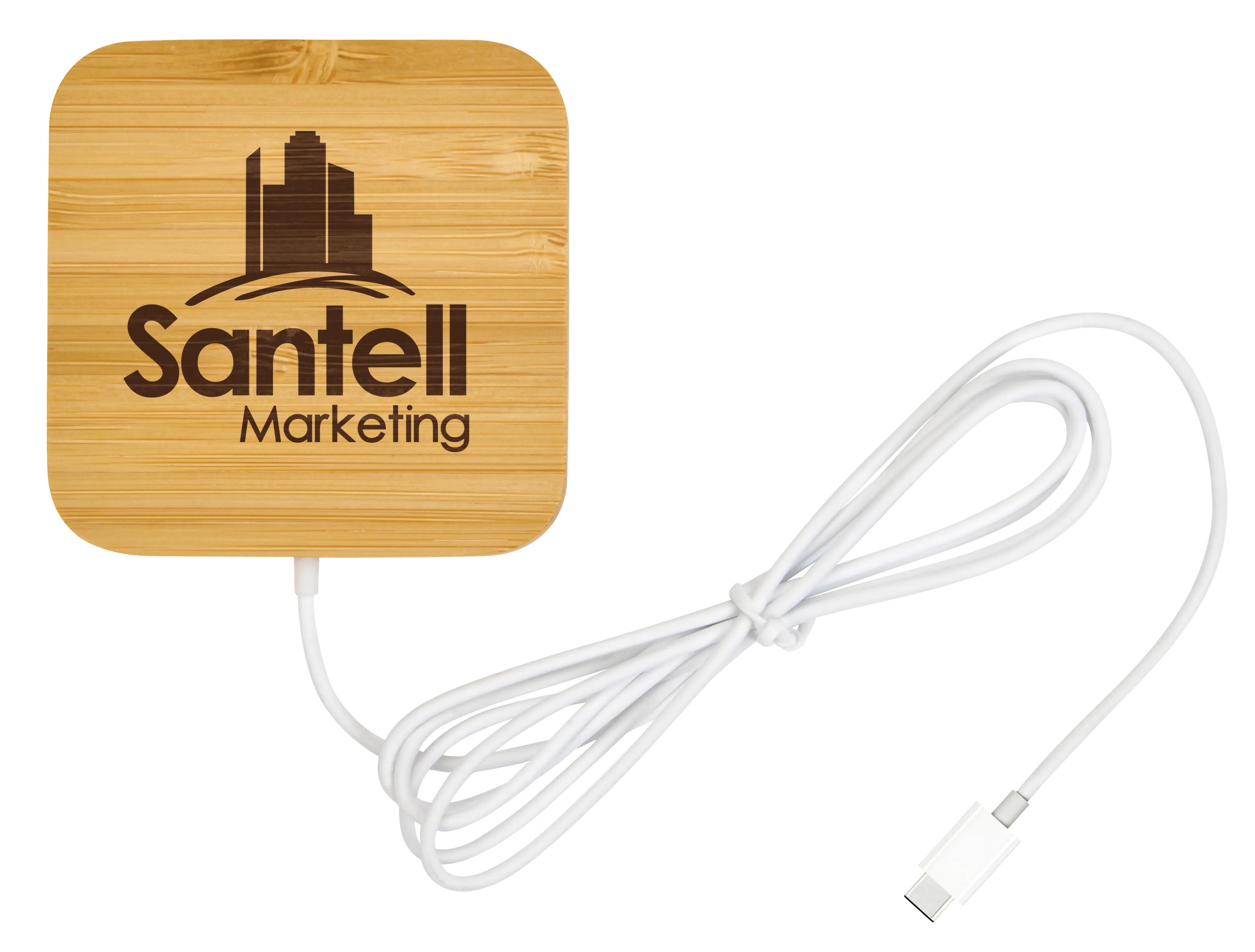 Bamboo Magnet-Hold 15W Wireless Charger 12 of 16