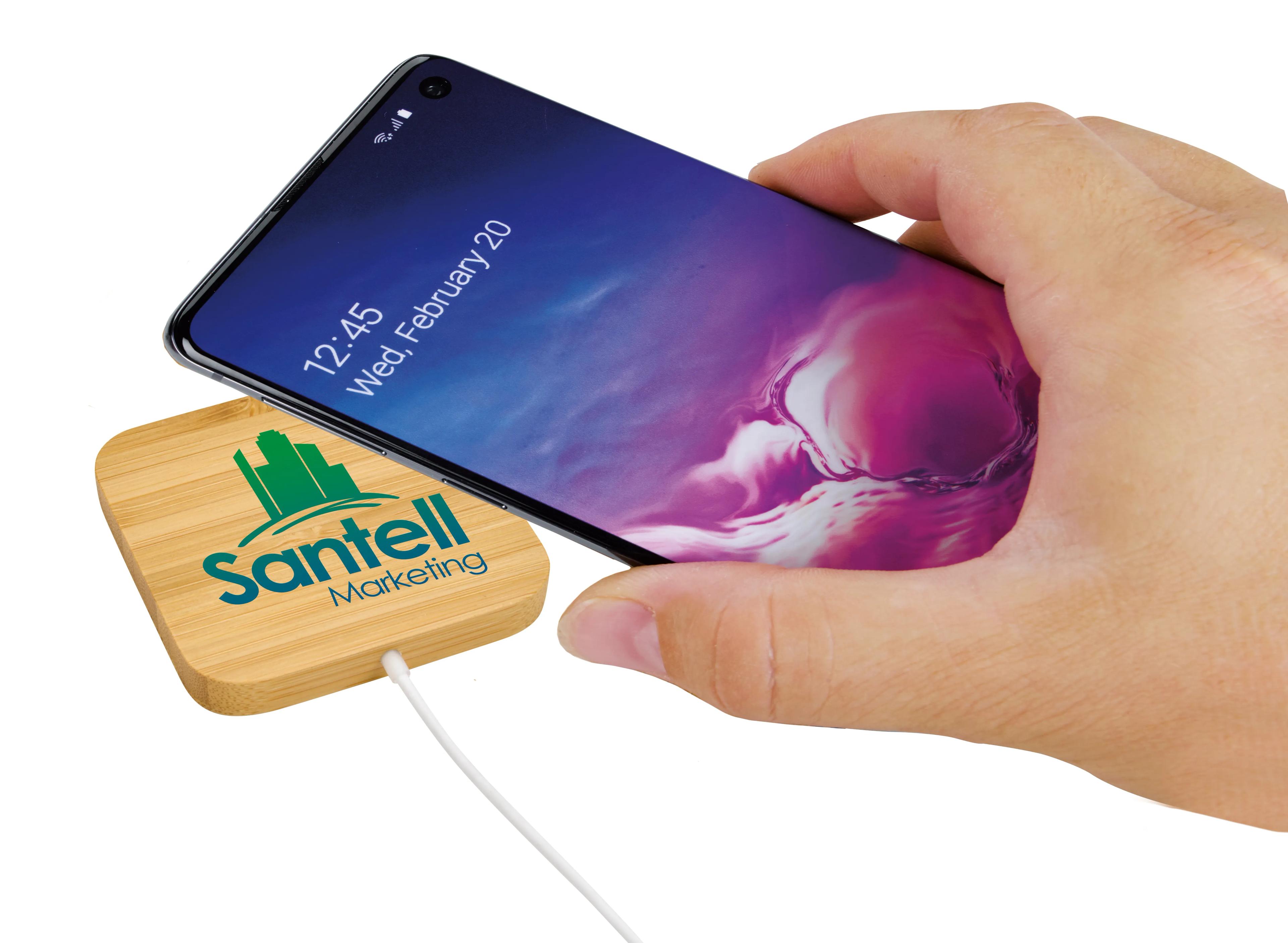 Bamboo Magnet-Hold 15W Wireless Charger 13 of 16