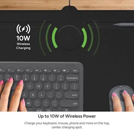 Zagg Desk Mat with Wireless Charging 2 of 16