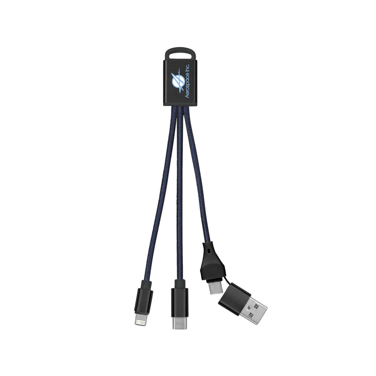 3-In-1 Braided Charging Buddy 2.0 1 of 2
