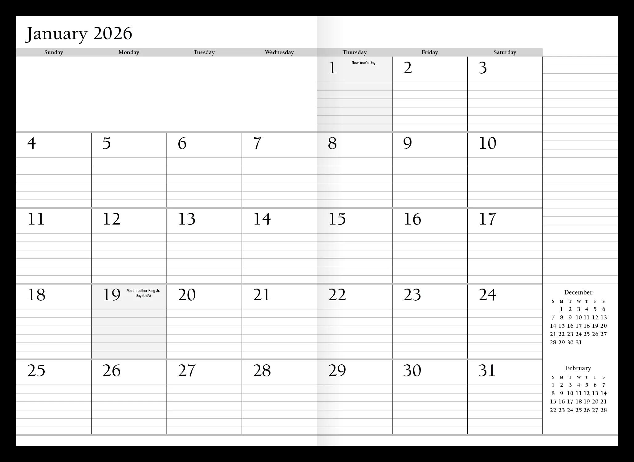 HotLine® Products Leatherette Planner 1 of 30