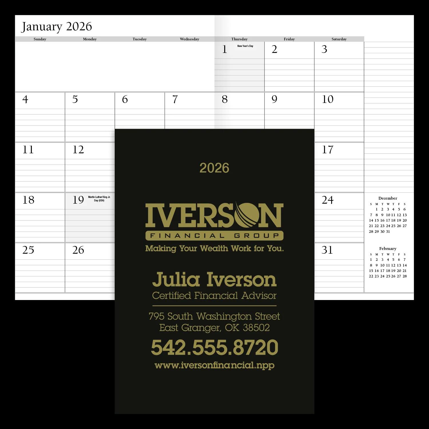 HotLine® Products Leatherette Planner 19 of 30