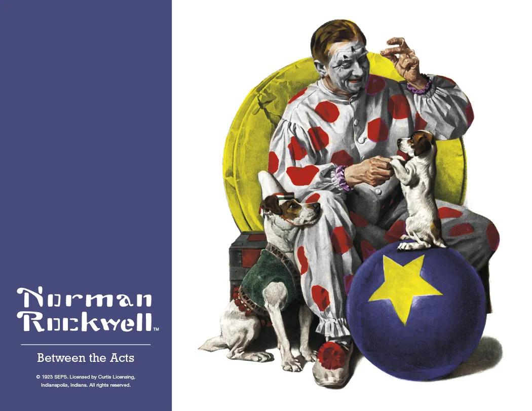 HotLine® Products Norman Rockwell Appointment Calendar - Spiral 36 of 42