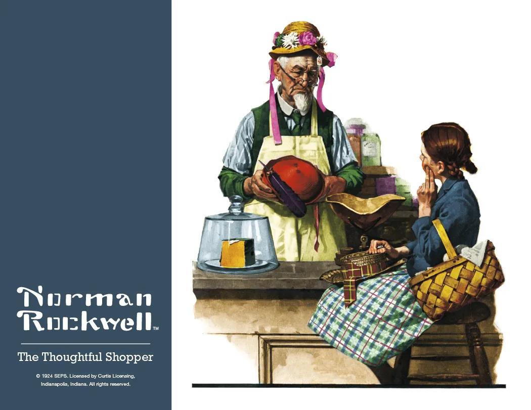 HotLine® Products Norman Rockwell Appointment Calendar - Spiral 34 of 42