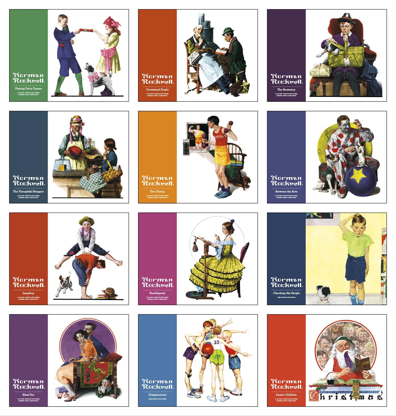 HotLine® Products Norman Rockwell Appointment Calendar - Spiral 7 of 42