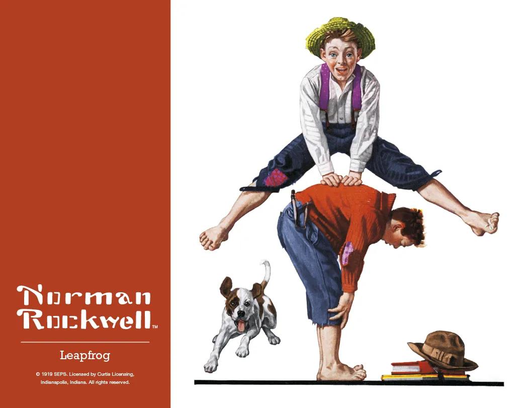 HotLine® Products Norman Rockwell Appointment Calendar - Spiral 37 of 42