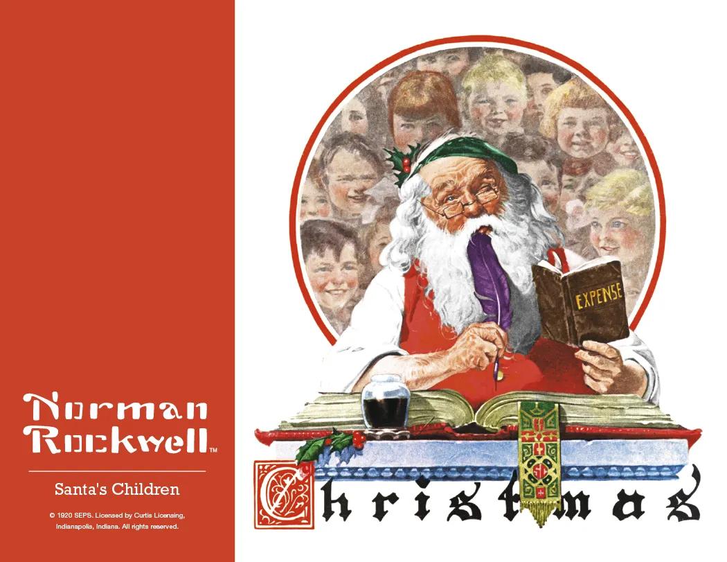 HotLine® Products Norman Rockwell Appointment Calendar - Spiral 42 of 42