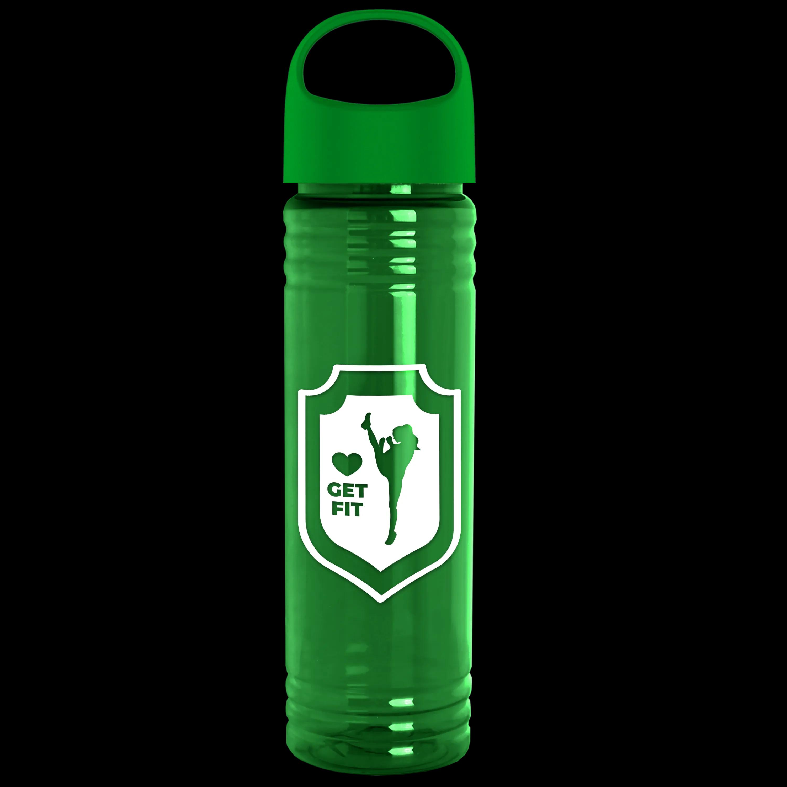 Garyline® Slim Fit RPET Bottle with Oval Crest Lid - 24 oz. 172 of 515