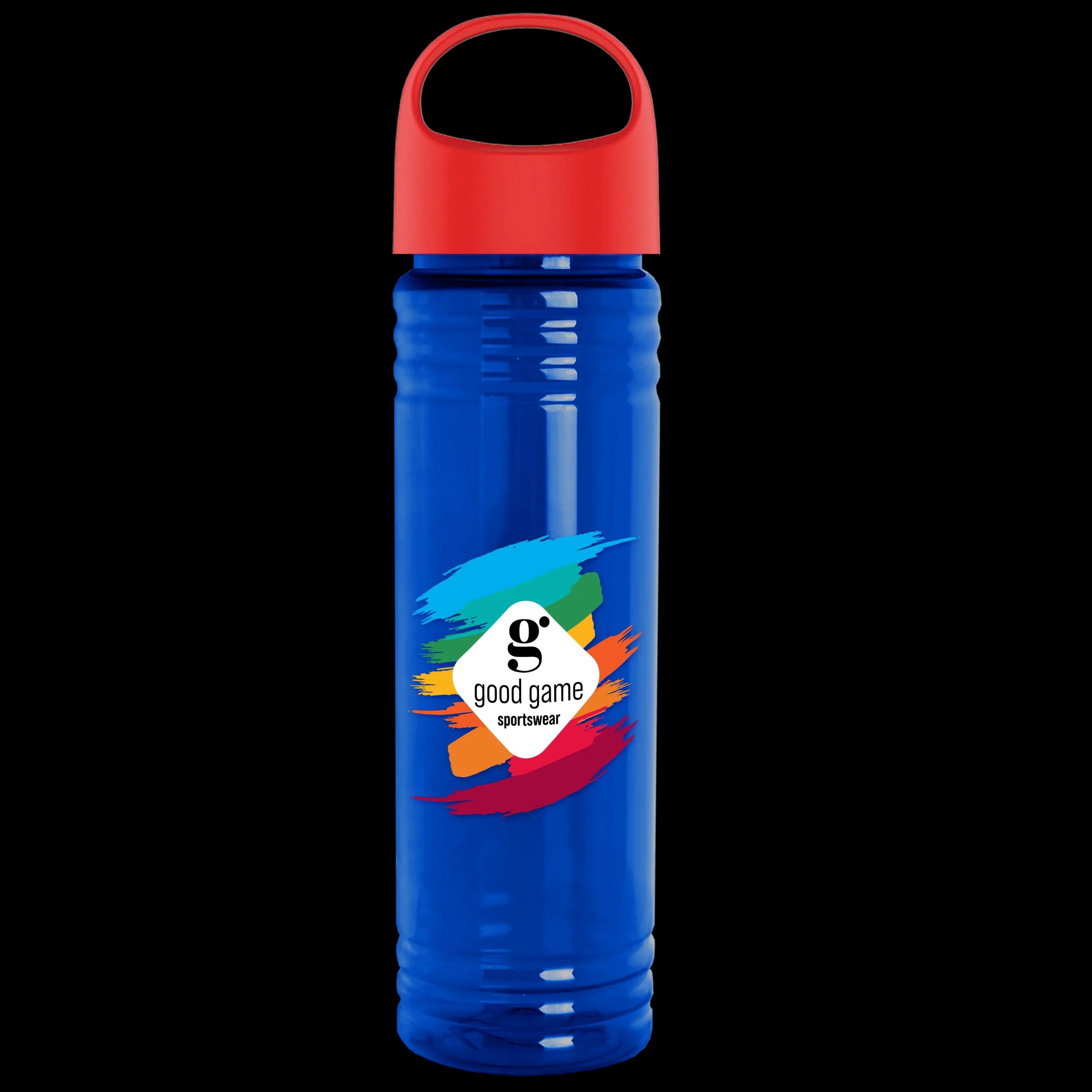 Garyline® Slim Fit RPET Bottle with Oval Crest Lid - 24 oz. 162 of 515