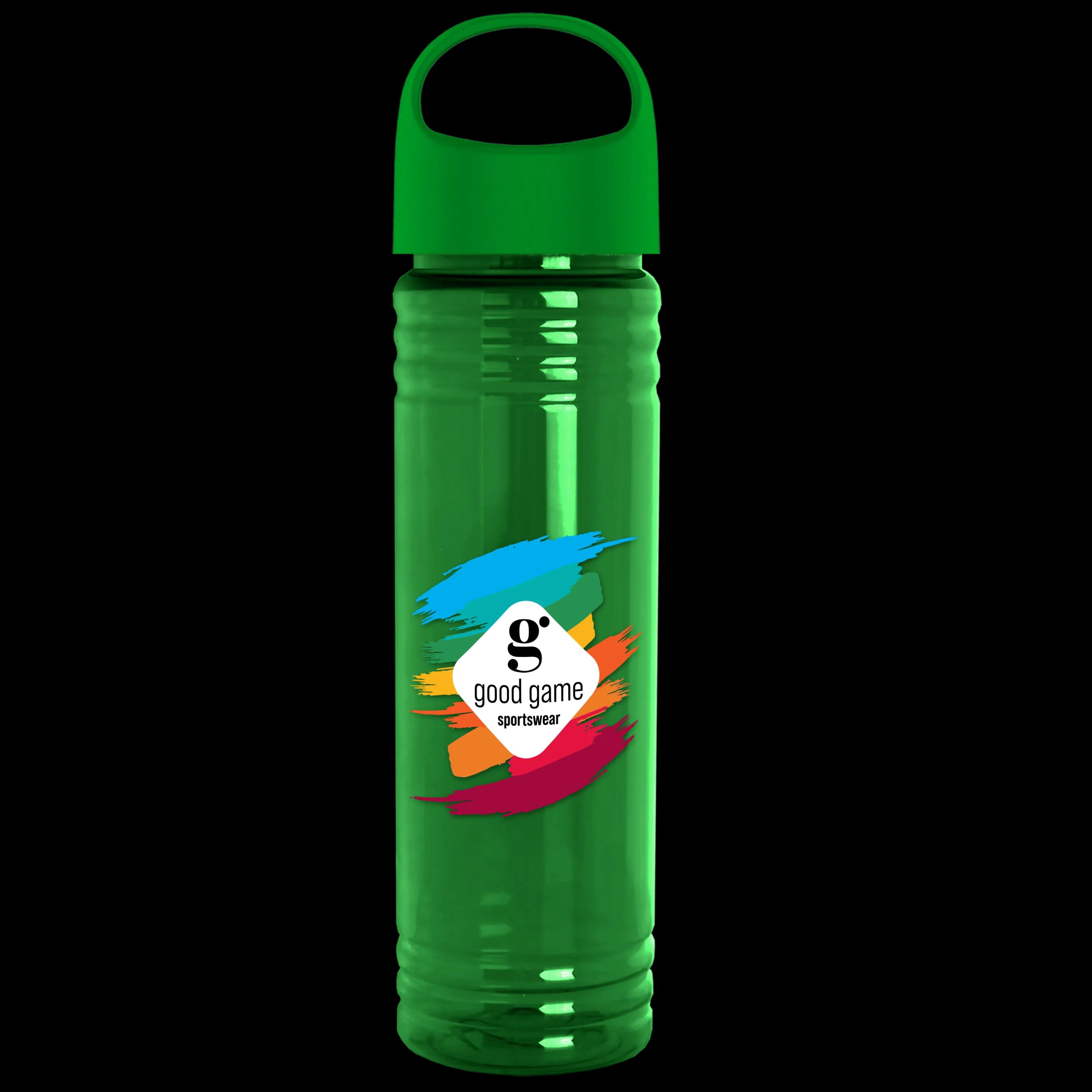Garyline® Slim Fit RPET Bottle with Oval Crest Lid - 24 oz. 173 of 515