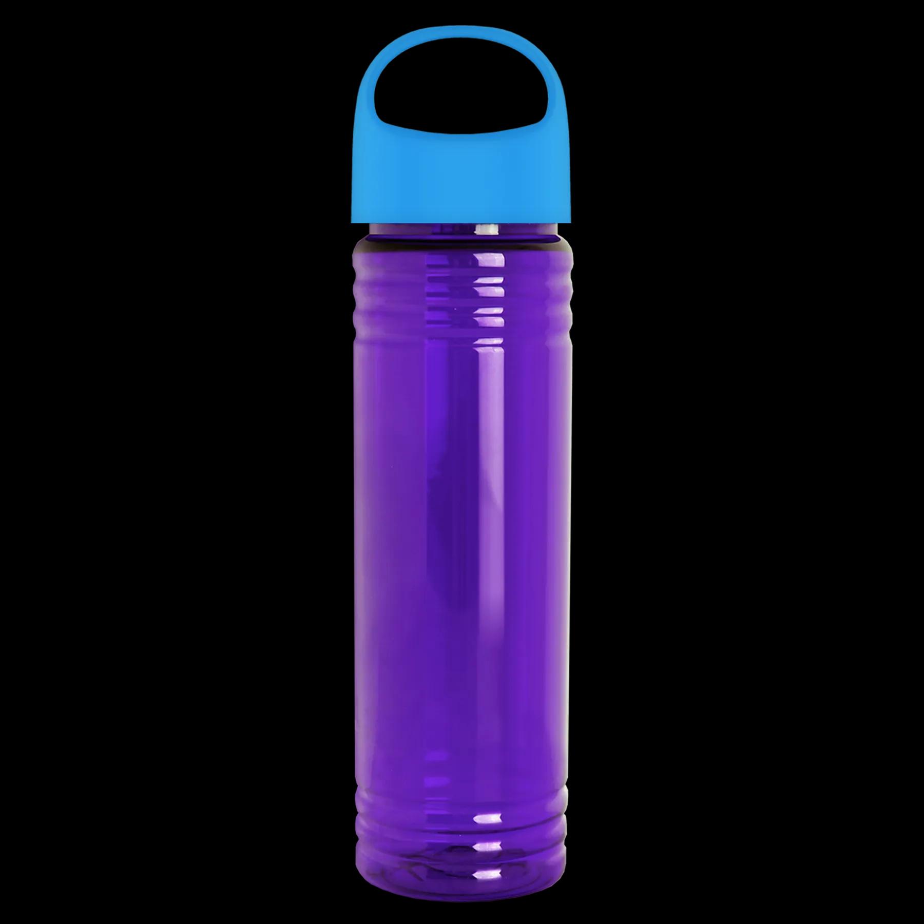Garyline® Slim Fit RPET Bottle with Oval Crest Lid - 24 oz. 247 of 515