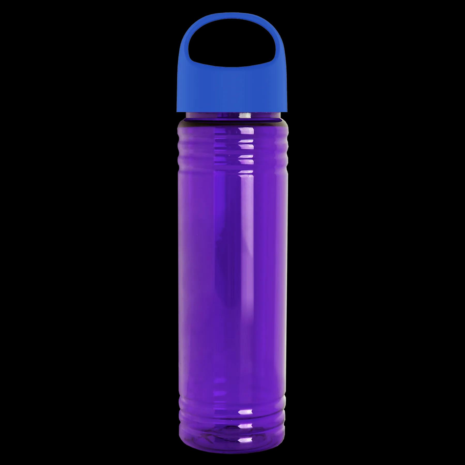 Garyline® Slim Fit RPET Bottle with Oval Crest Lid - 24 oz. 252 of 515