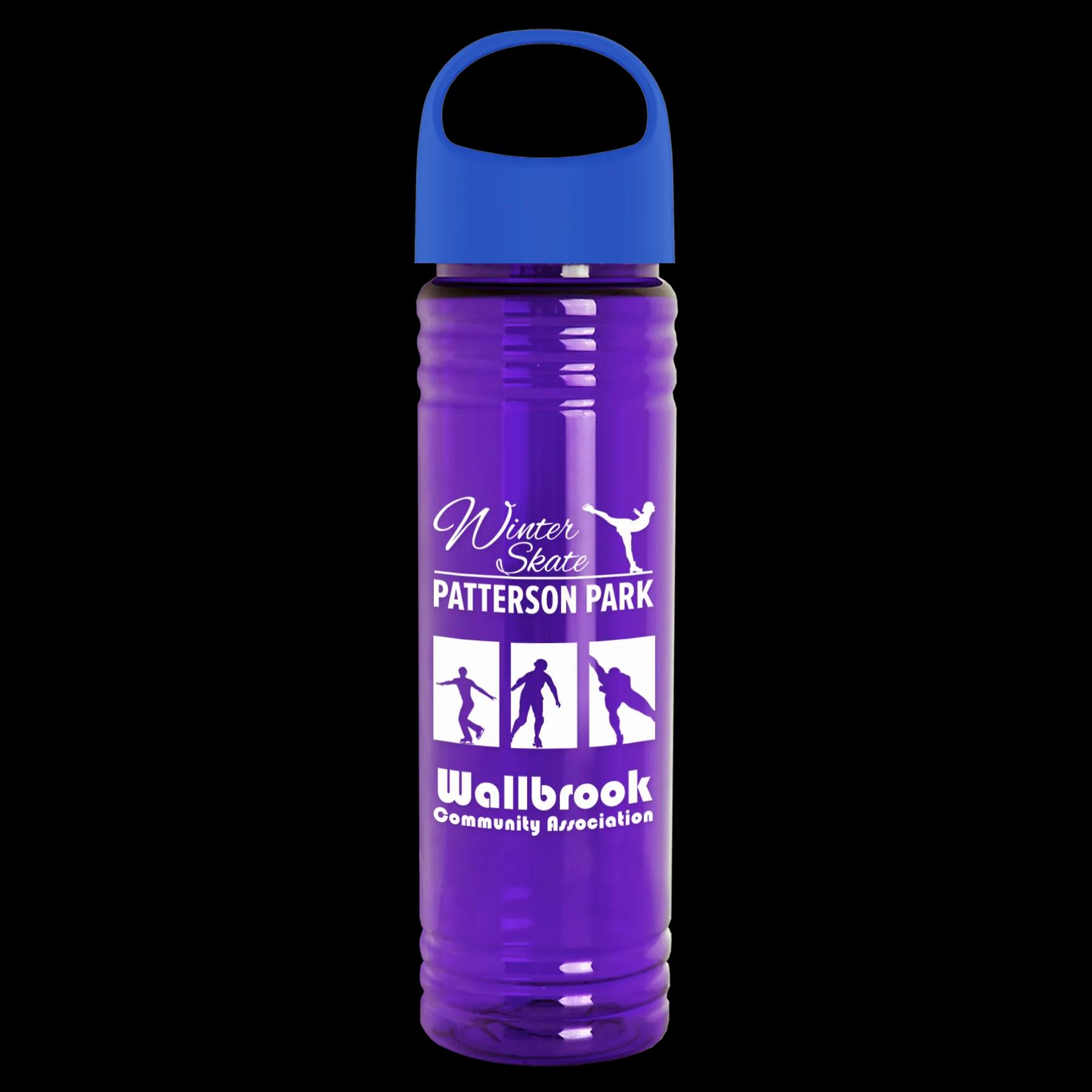 Garyline® Slim Fit RPET Bottle with Oval Crest Lid - 24 oz. 309 of 515