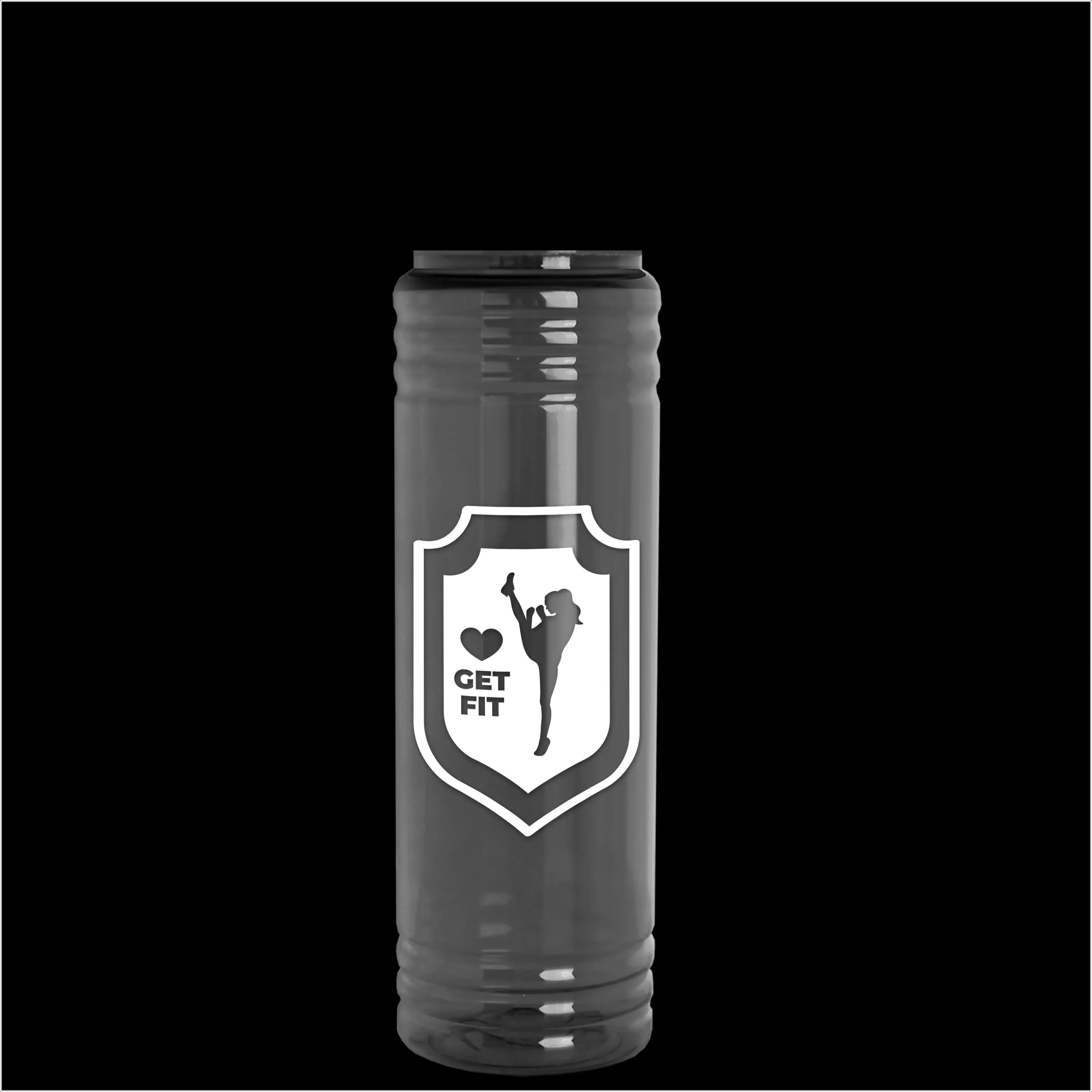 Garyline® Slim Fit RPET Bottle with Oval Crest Lid - 24 oz. 217 of 515