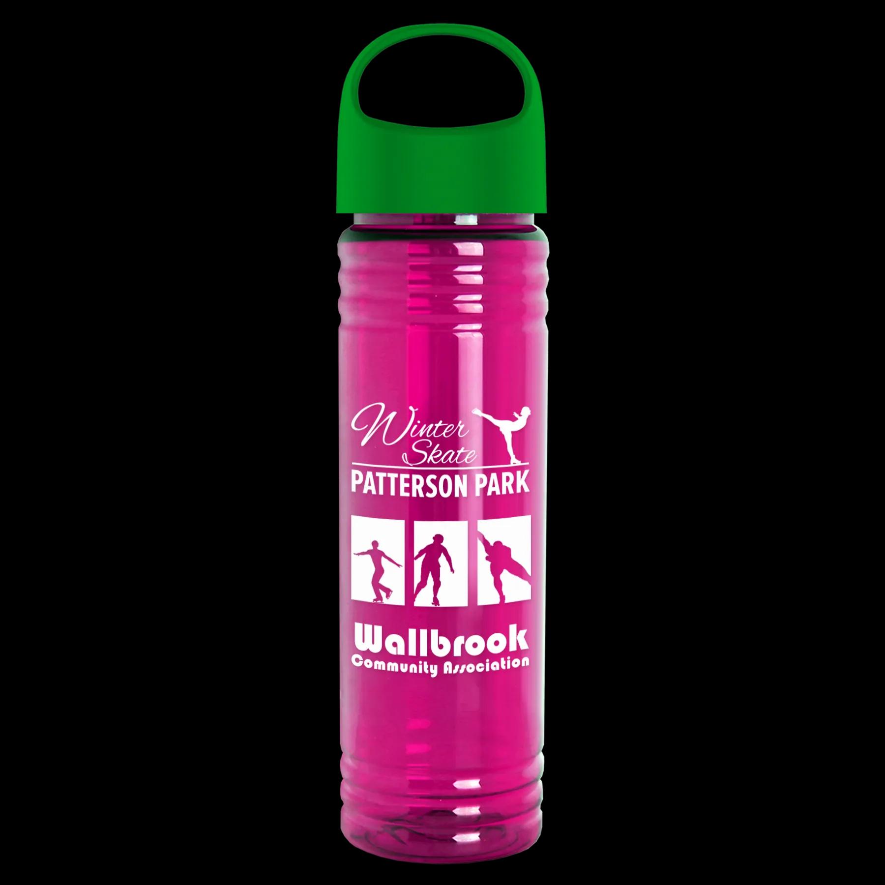 Garyline® Slim Fit RPET Bottle with Oval Crest Lid - 24 oz. 154 of 257