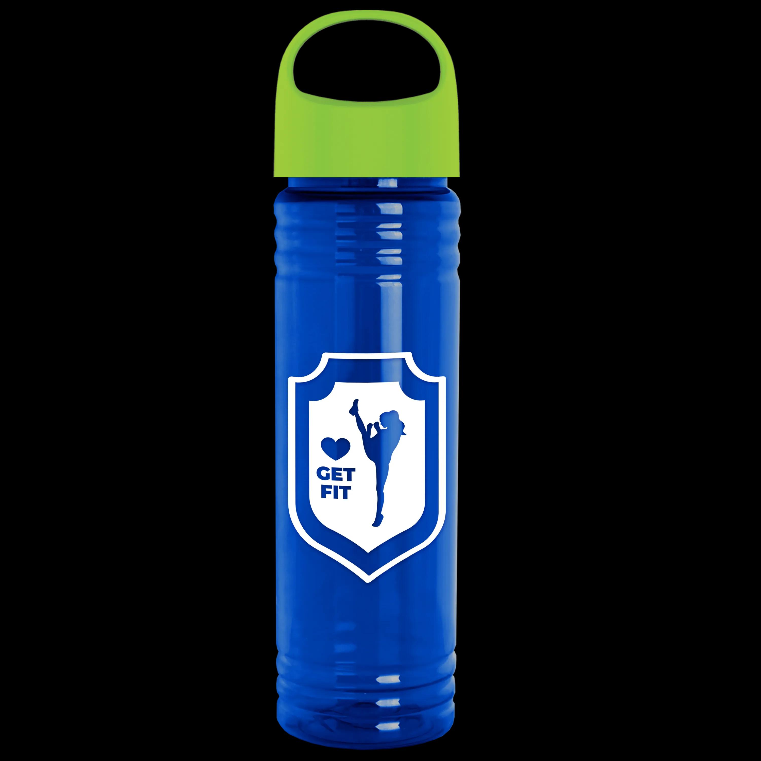 Garyline® Slim Fit RPET Bottle with Oval Crest Lid - 24 oz. 157 of 515