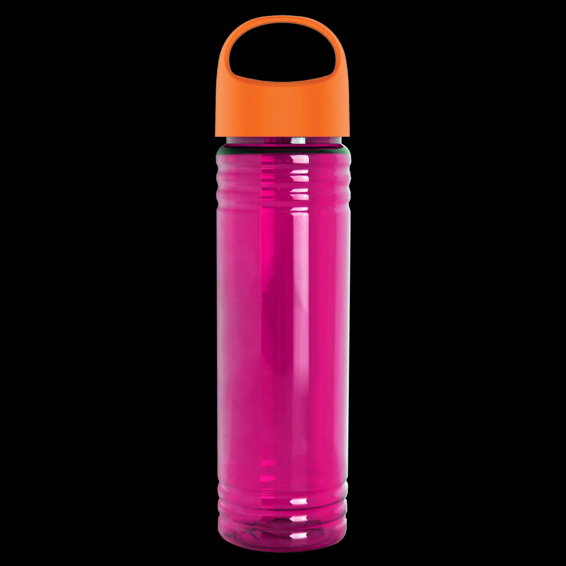 Garyline® Slim Fit RPET Bottle with Oval Crest Lid - 24 oz. 232 of 515