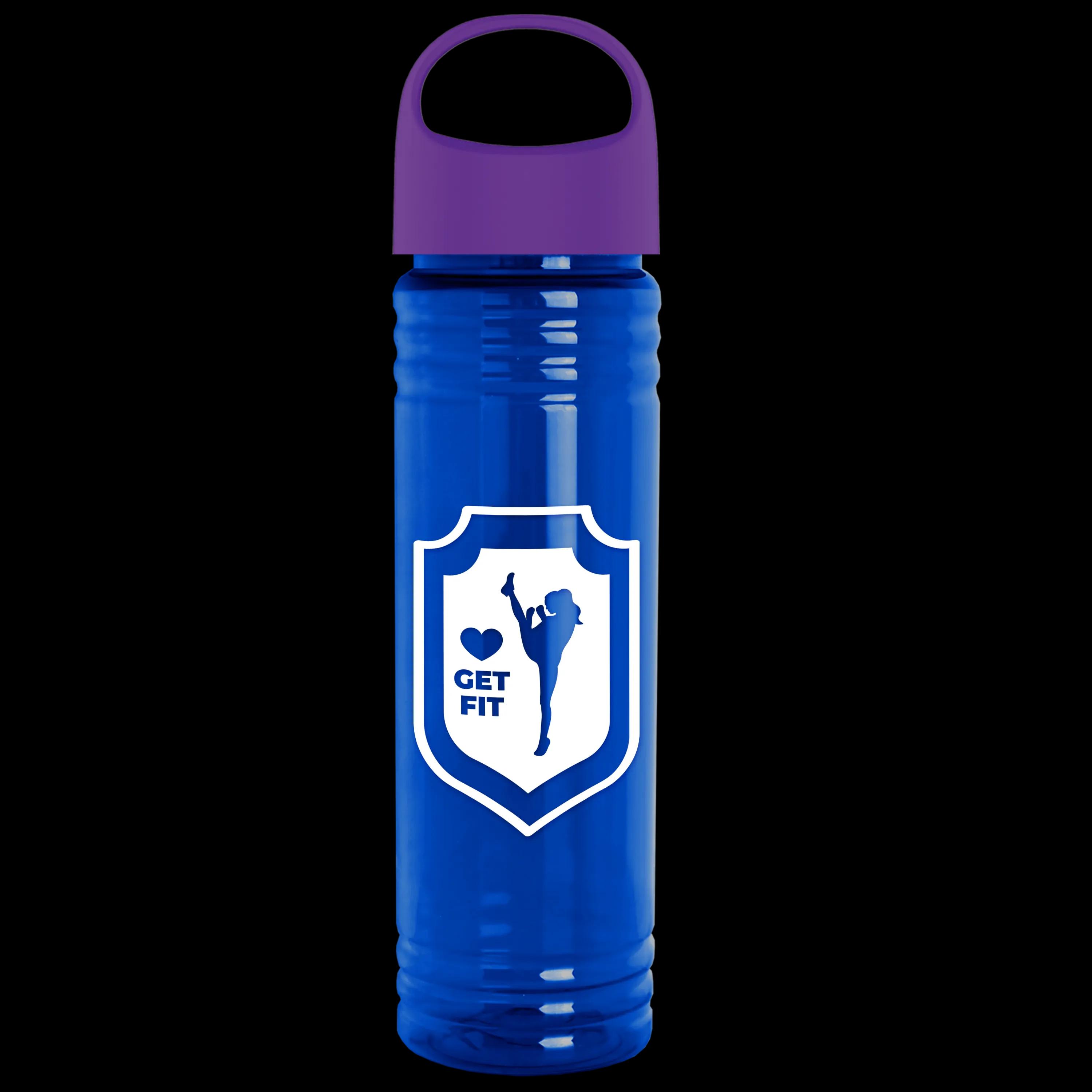 Garyline® Slim Fit RPET Bottle with Oval Crest Lid - 24 oz. 165 of 515