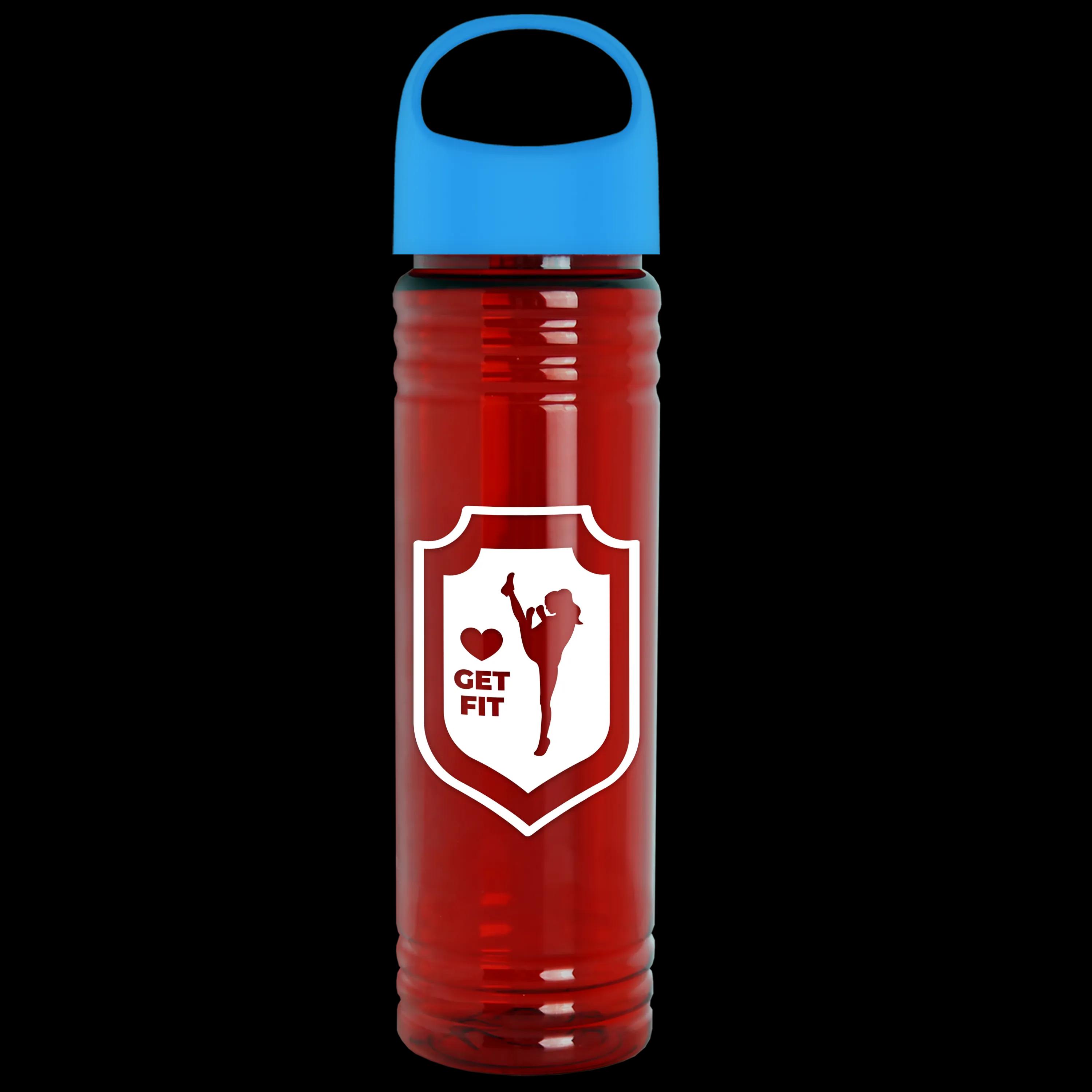 Garyline® Slim Fit RPET Bottle with Oval Crest Lid - 24 oz. 186 of 515