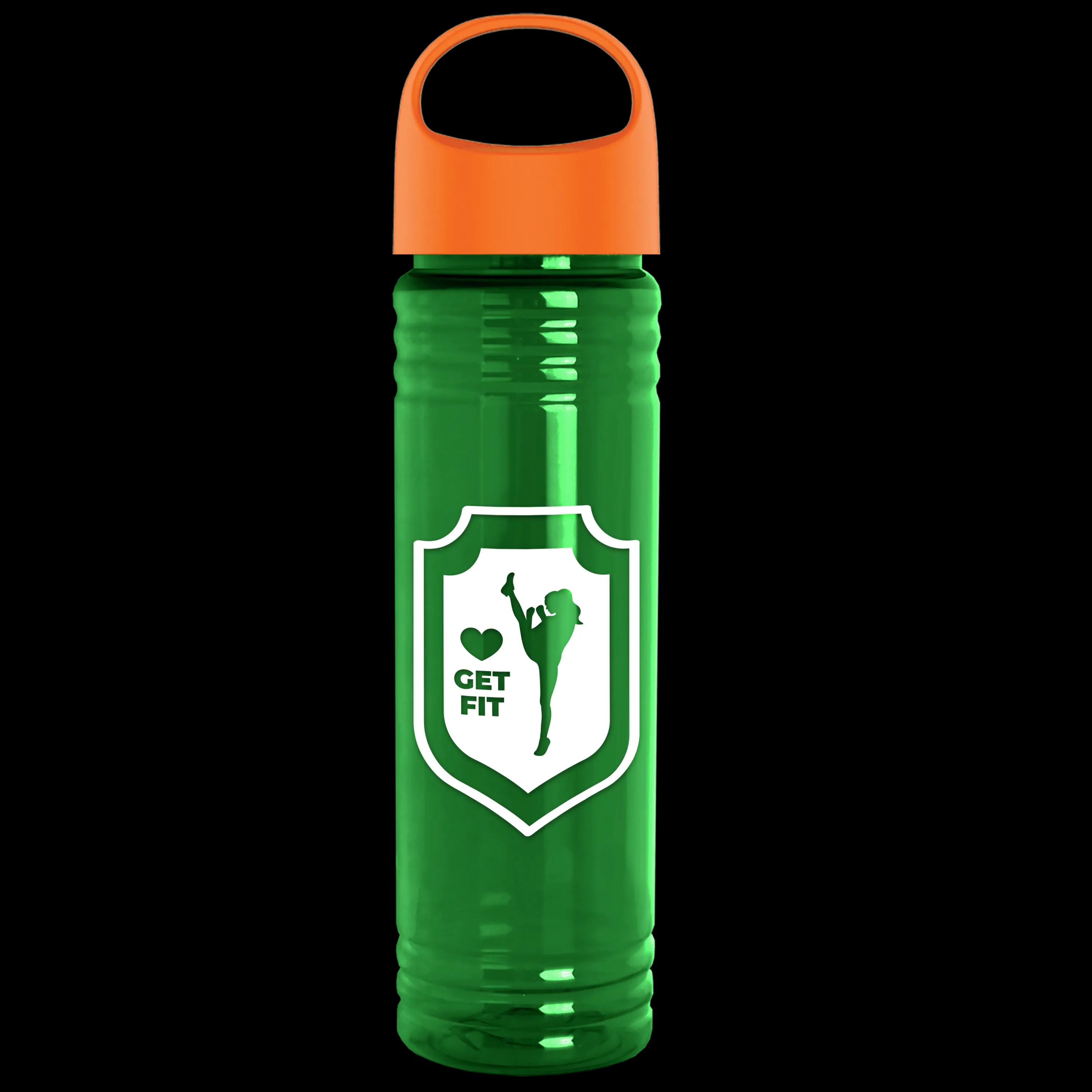 Garyline® Slim Fit RPET Bottle with Oval Crest Lid - 24 oz. 87 of 158