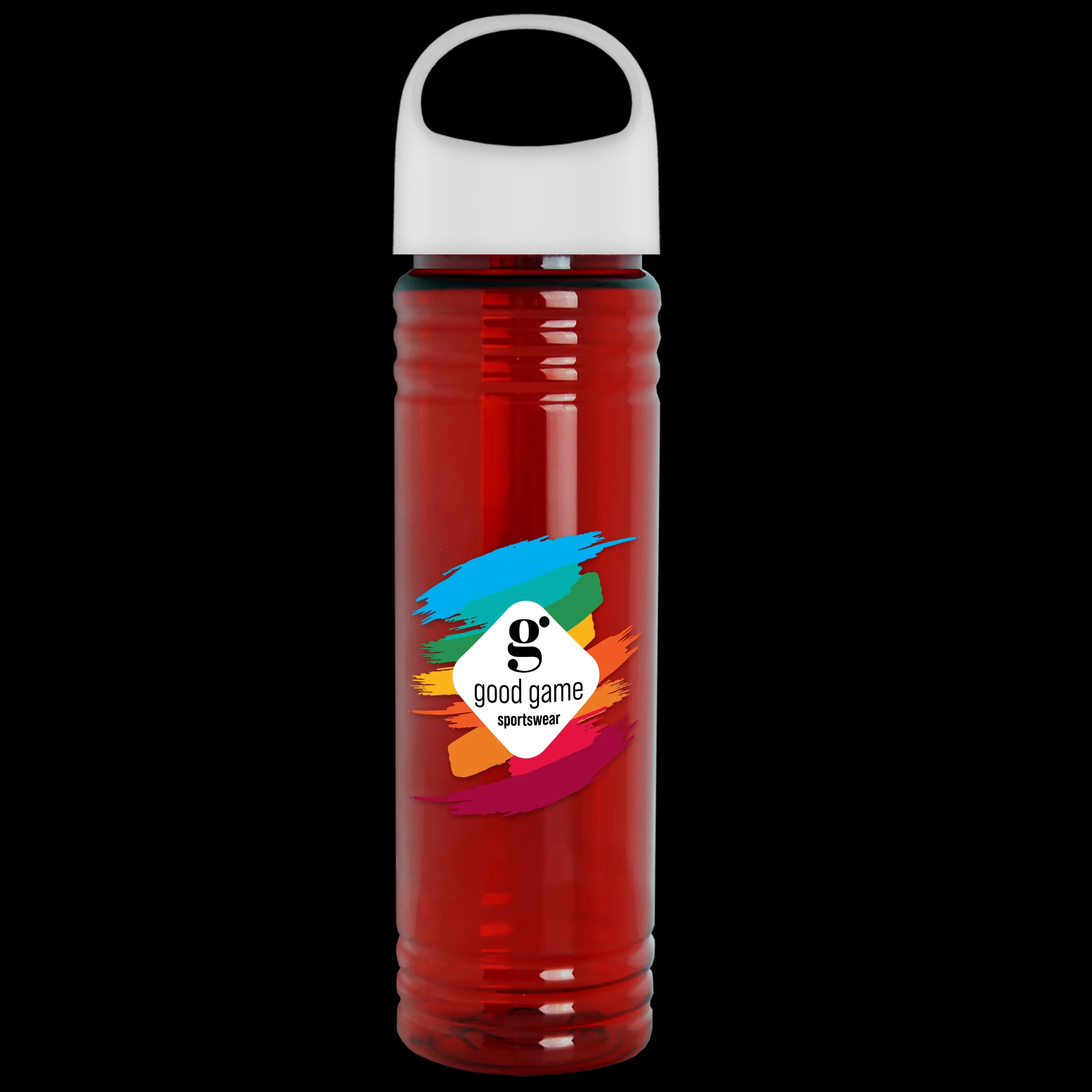 Garyline® Slim Fit RPET Bottle with Oval Crest Lid - 24 oz. 200 of 515