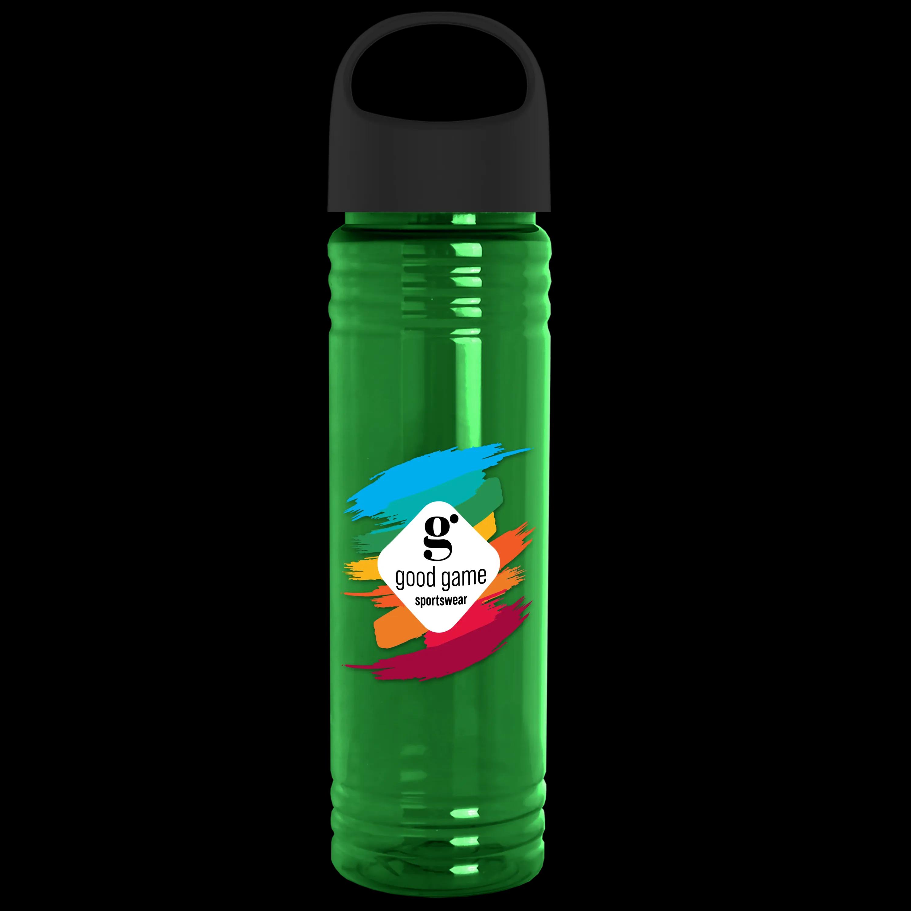 Garyline® Slim Fit RPET Bottle with Oval Crest Lid - 24 oz. 169 of 515