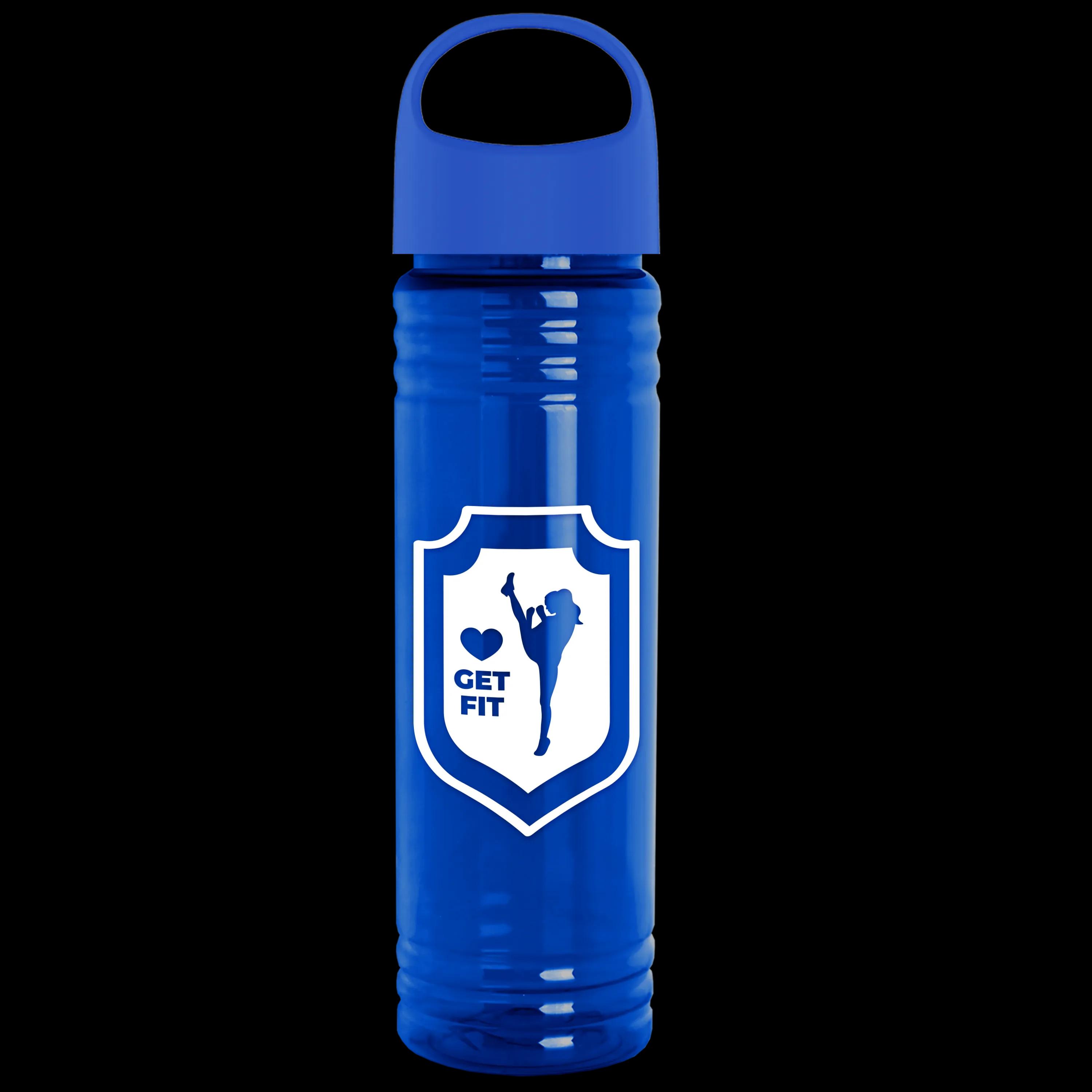 Garyline® Slim Fit RPET Bottle with Oval Crest Lid - 24 oz. 163 of 515