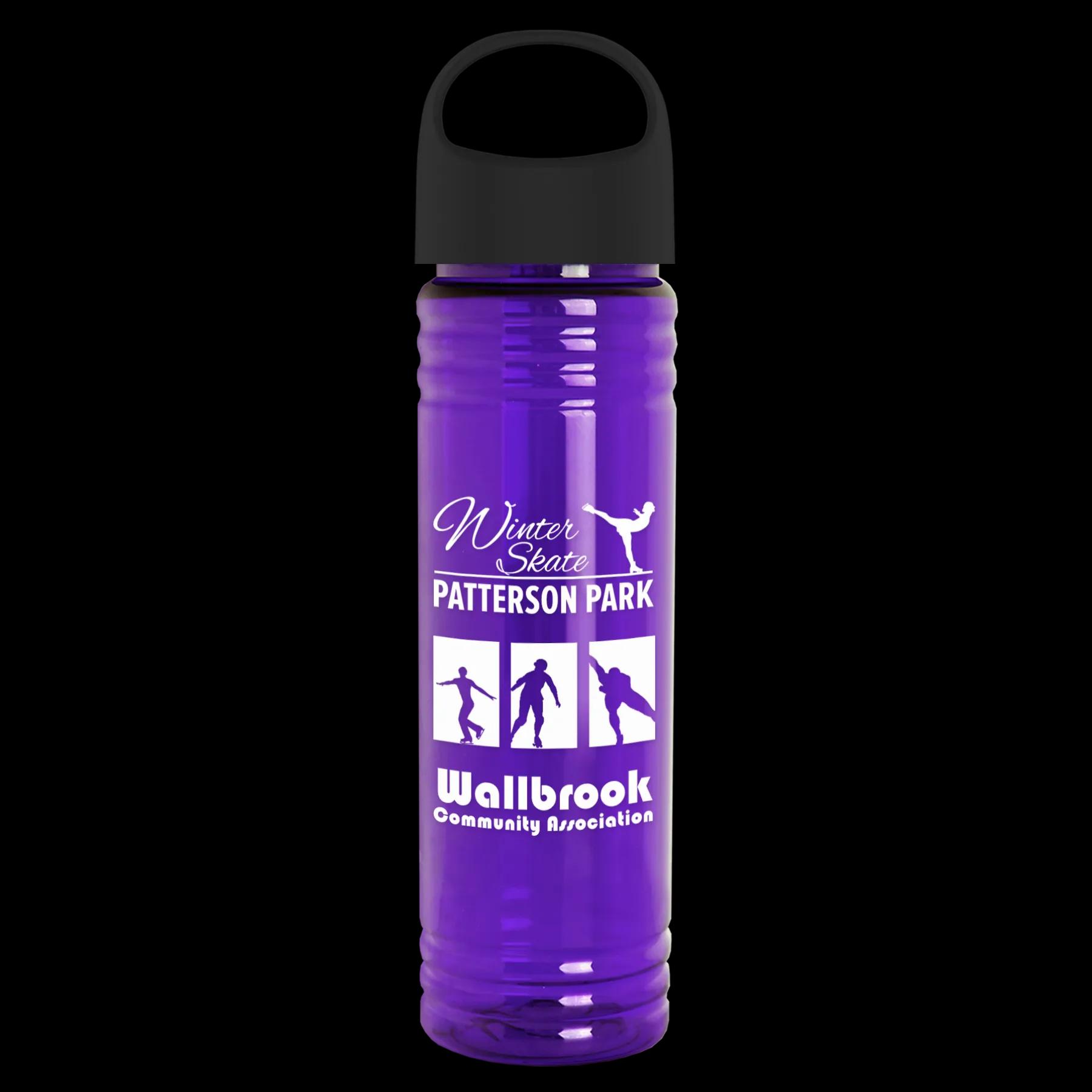 Garyline® Slim Fit RPET Bottle with Oval Crest Lid - 24 oz. 297 of 515