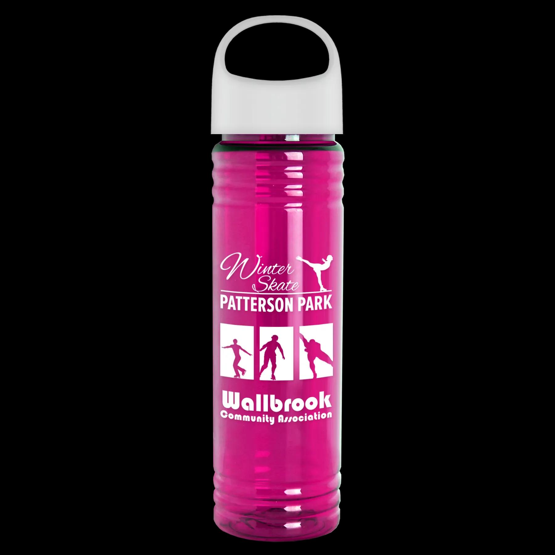 Garyline® Slim Fit RPET Bottle with Oval Crest Lid - 24 oz. 166 of 257