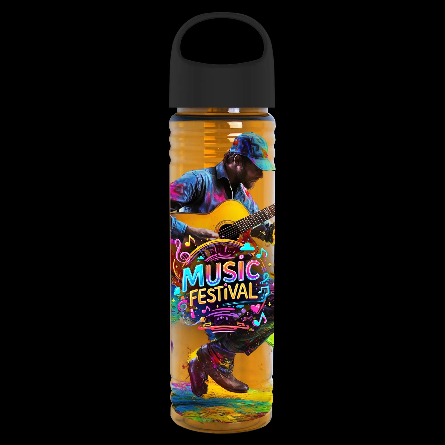 Garyline® Slim Fit RPET Bottle with Oval Crest Lid - 24 oz. 169 of 257